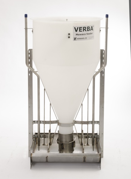 A00-4127 Mangiatoia Mewaco per suini da ingrasso Mangiatoia per mangime per suini Mewaco