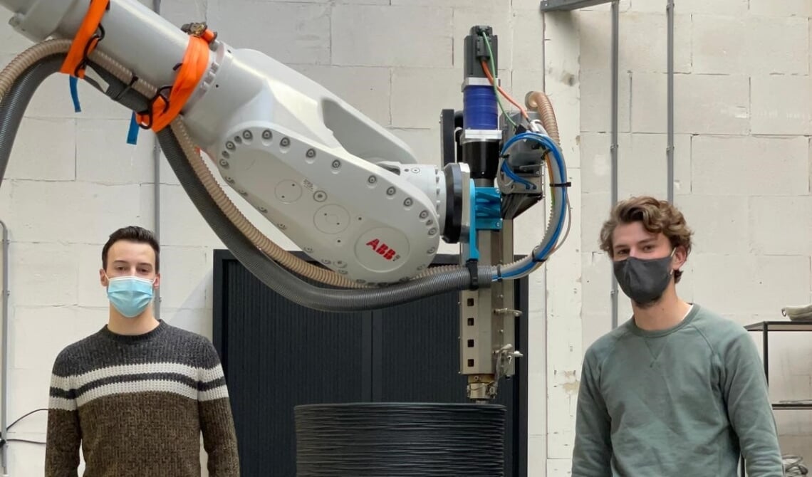 Stampa 3D con regranulato di PE
