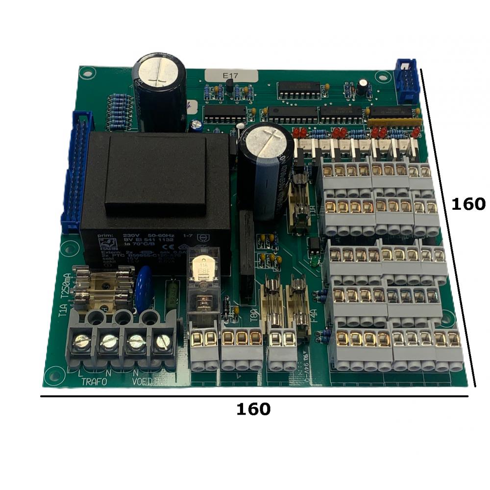 Base del circuito stampato della mangiatoia Variomix con computer di alimentazione Stampa del fondo del dosatore Variomix